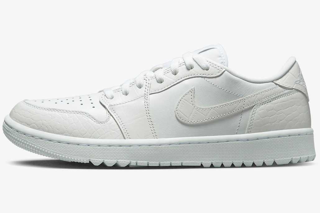 Jordan Brand（NIKE） - NIKE エアジョーダン1  ホワイトクロコ　ゴルフ NIKE AIR JORDAN 1 LOW G 
