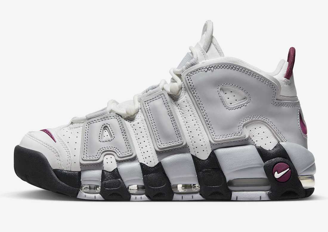 Nike WMNS Air More Uptempo Rosewood and Wolf Grey DV1137-100 ナイキ ウィメンズ エアモアアップテンポ 　ローズウッド アンド ウルフグレー モアテン【中古】新古品