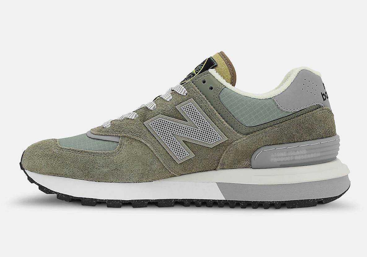 Stone Island × New Balance 574 Legacy Green ストーンアイランド × ニューバランス 574 レガシー グリーン U574LGST【中古】新古品画像