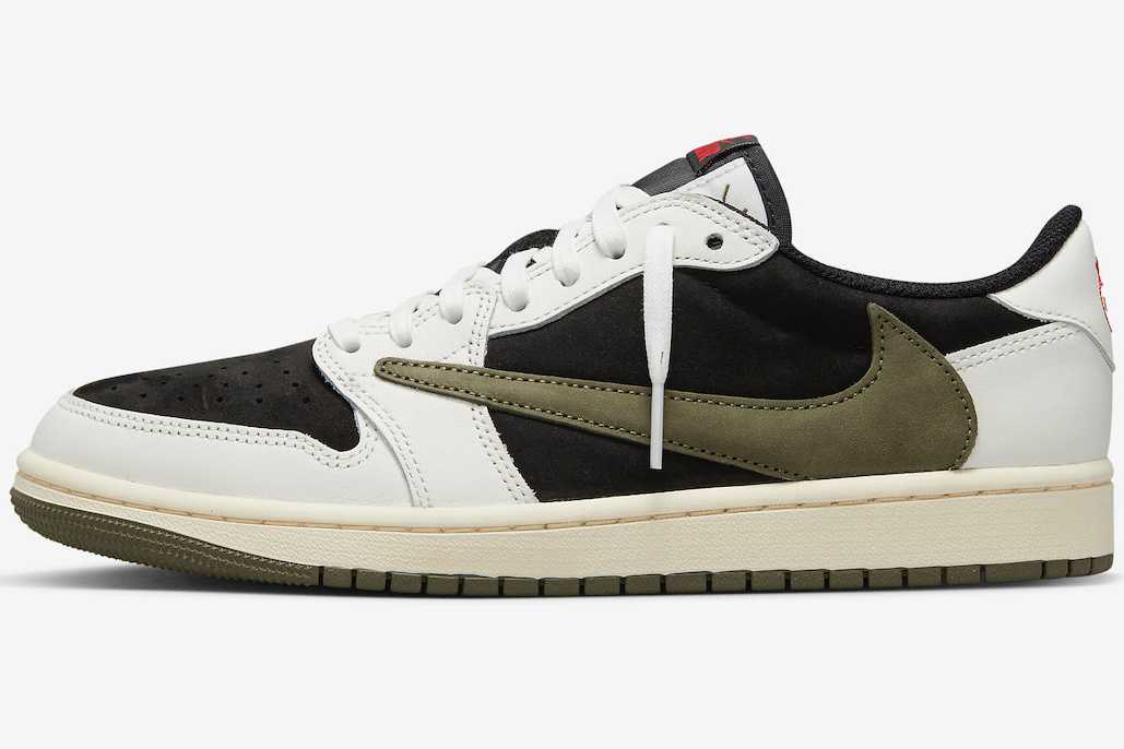 最安値に挑戦 Travis Scott × Nike WMNS Air Jordan 1 Low OG Medium Olive トラヴィス・スコット  × ナイキ ウィメンズ エアジョーダン1 ロー OG ミディアム オリーブ DZ4137-106 WMNS 22.5 23 23.5 24 24.5  