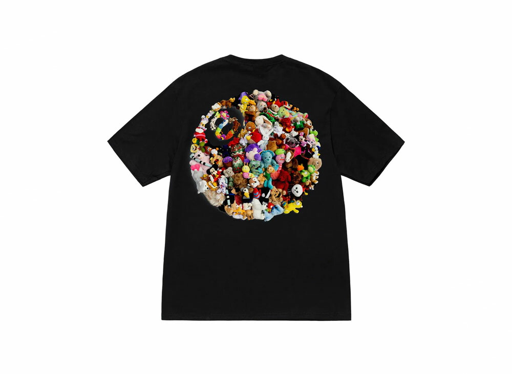 23SS Stussy Plush Tee Black ステューシー プラッシュ Tシャツ ブラック SS-589【中古】新古品