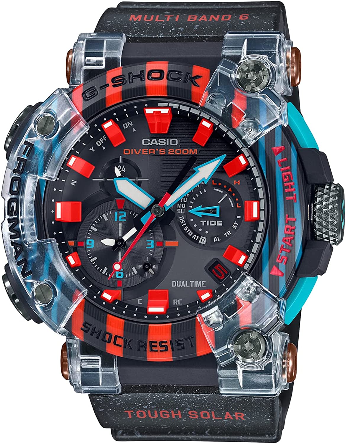 G-SHOCK GW-201 フロッグマン 毒蛙 マジョーラカラー CASIO GW-201-6 フロッグマン 毒蛙 マジョーラカラー – G-BRIDGES