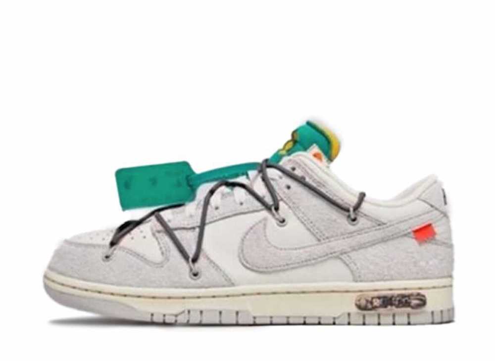 お買得限定品☆夏売れ筋 OFF-WHITE × NIKE DUNK LOW オフホワイト 17