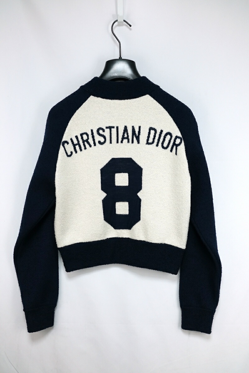 極美品✨クリスチャンディオール 22年製 バックロゴ ボンバー ジャケット 38 楽天市場】クリスチャンディオール ボンバージャケット