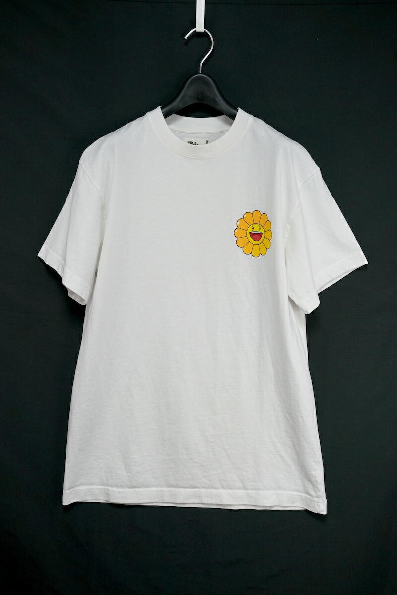 Tシャツ・カットソー J Balvin Blanco x Takashi Murakami Script Tee White SS 20 楽天市場】J Balvin x Takashi Murakami Jバルヴィン 村上隆 USA