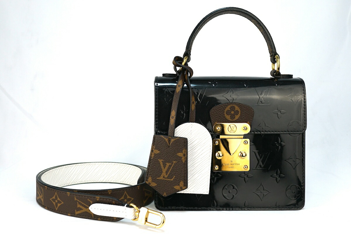 美品】Louis Vuitton ヴェルニ スプリングストリート M91068 楽天市場