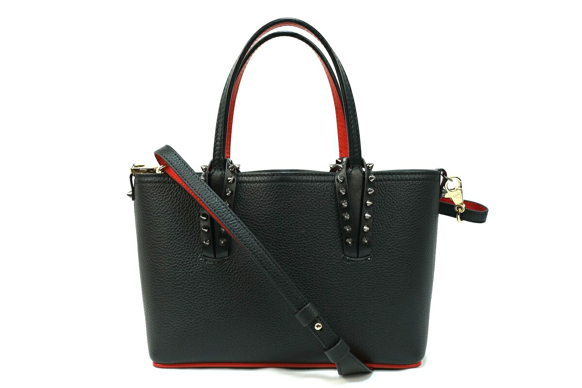【未使用】クリスチャンルブタン カバタ トートバッグ スニーカーソール スタッズ Christian Louboutin - Christian Louboutin クリスチャン