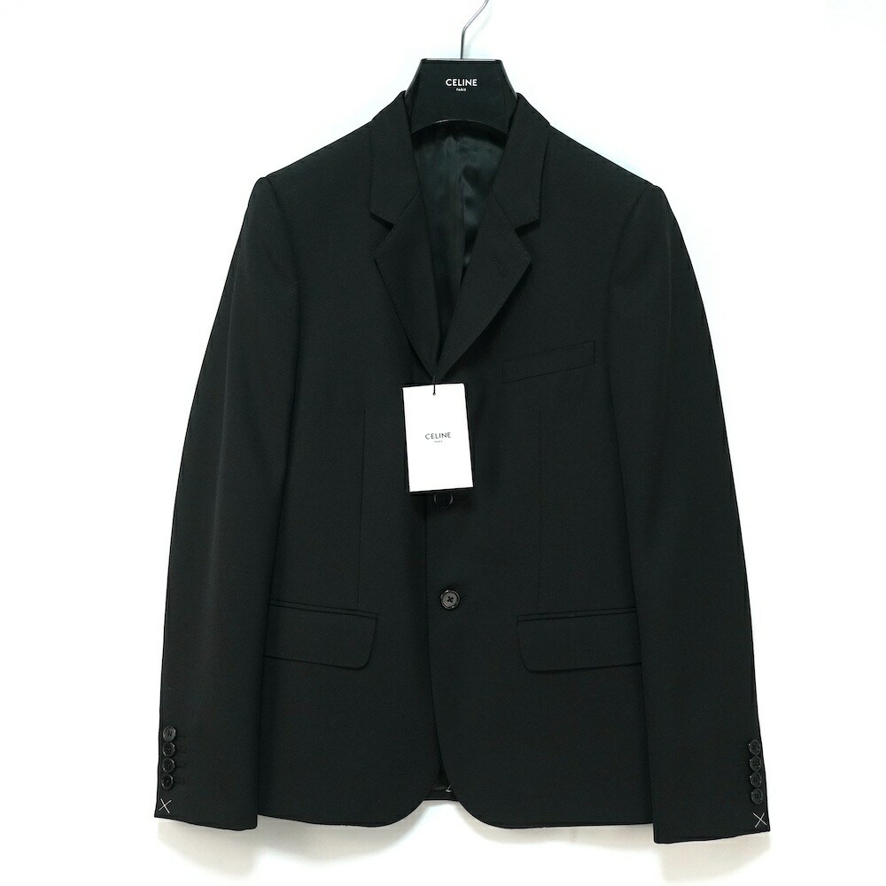 楽天市場】セリーヌ ジャケット レディース 36サイズ ウール ブラック