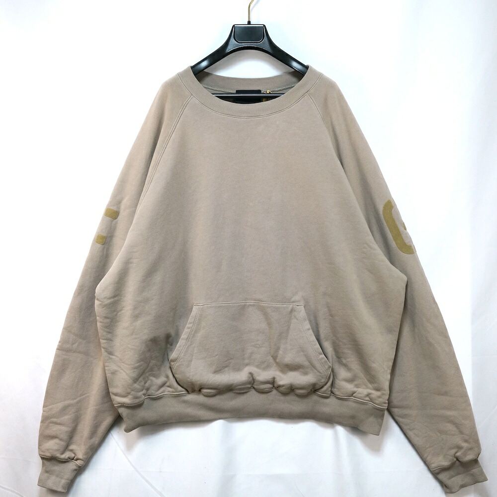 FEAR OF GOD フィアオブゴッド Seventh Collection FG Crewneck Sweatshirt クルーネック スウェット トレーナー Vintage Paris Sky ベージュ Mサイズ FG50‐019【中古】|OPINION COSMETIC