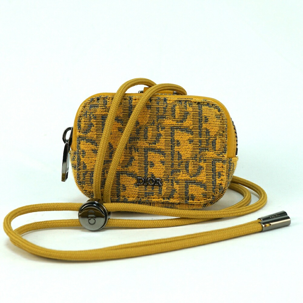 楽天市場】【ディオール】DIOR メンズ オブリーク ジャガード ポーチ