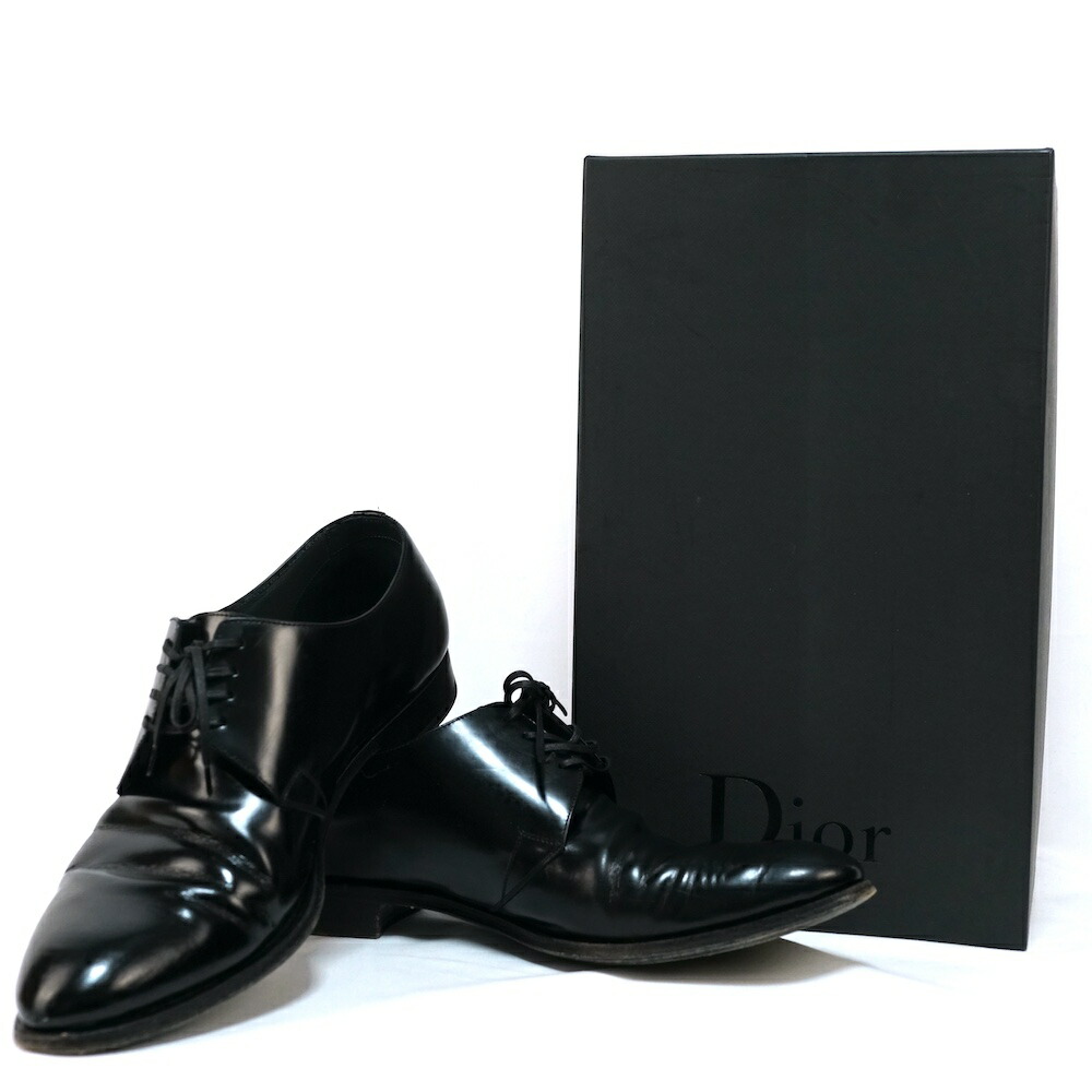 楽天市場】Dior HOMME ディオールオム レザー ヒール タンゴ シューズ