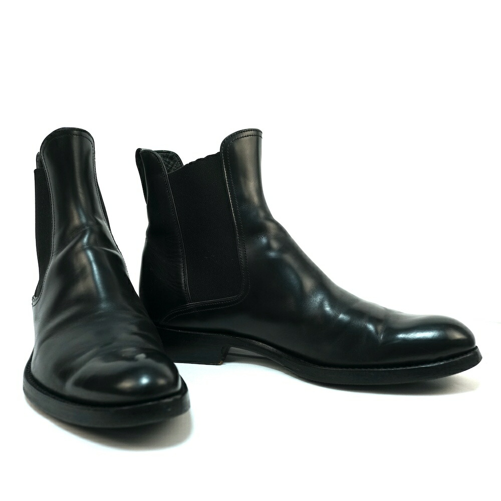 2013 DIOR HOMME ディオールオム サイドゴア チェルシー ブーツ ブラック 41サイズ（約26cm） 13H SU【中古】