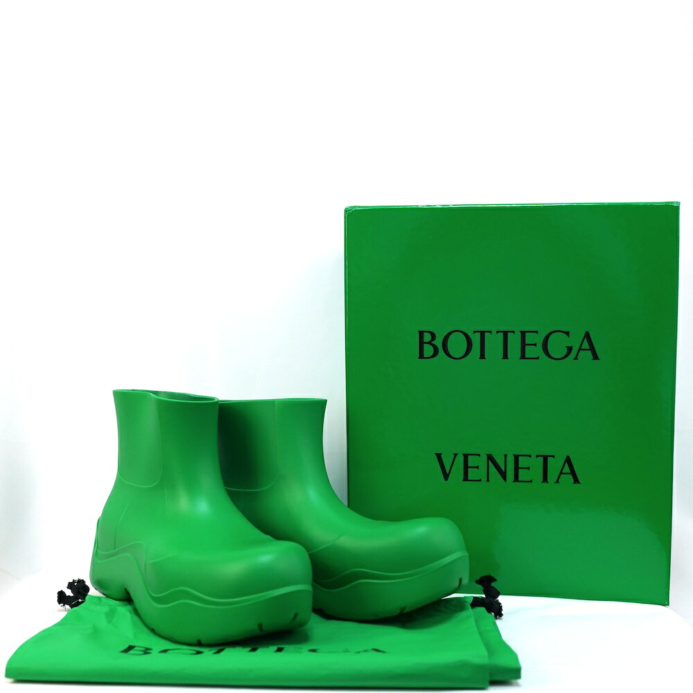 BOTTEGA VENETA ボッテガヴェネタ PADDLE ANKLE BOOT パドルブール 思われ人 緑であること 40大きさ（約27糎） 640045 V00P0【中古】新古品