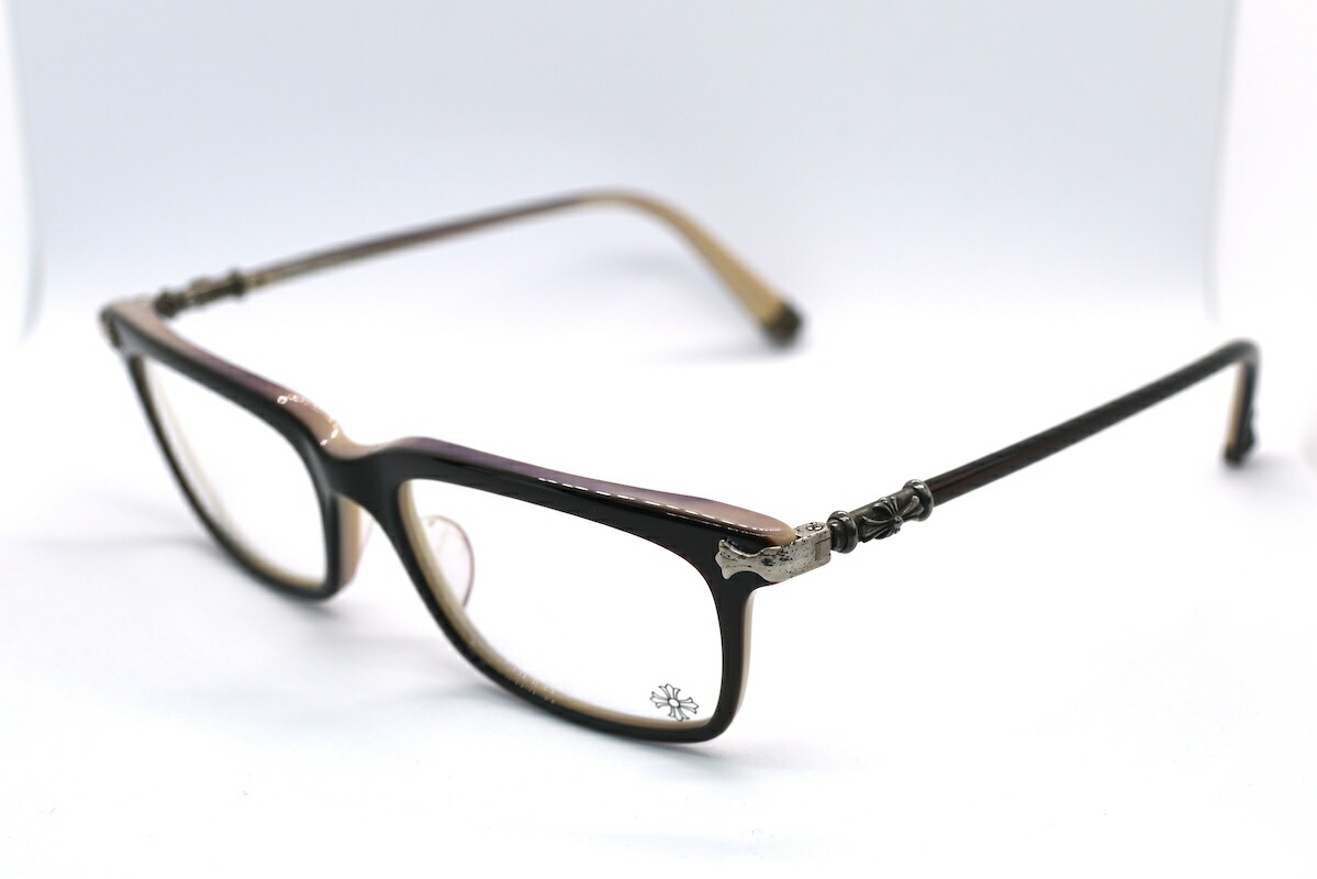 楽天市場】CHROME HEARTS DUTCH RUDDER Dark Tortoise 56-16-133