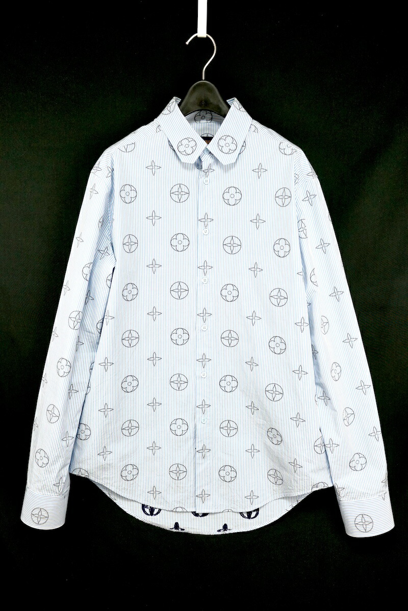 楽天市場】LOUIS VUITTON ルイヴィトン シャツ LV ピンクマドラス