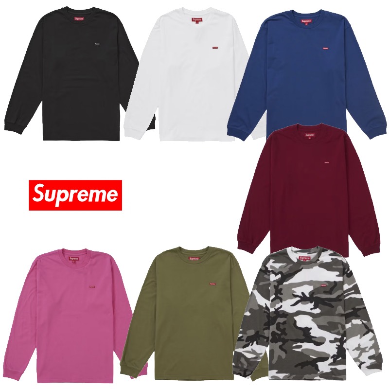 25SS Supreme Small Box L/S Tee シュプリーム スモール ボックス エルエス Tシャツ ロングTシャツ【中古】新古品