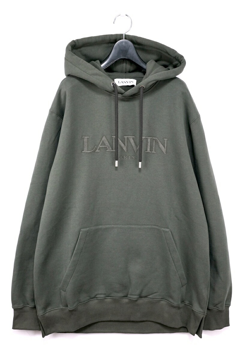 LANVIN 売れ筋商品|||ランバン パーカー・スウェットシャツ アウター レディース Sweatshirts Green 楽天市場】LANVIN(ランバン) サイズ:L Embroidered Popover
