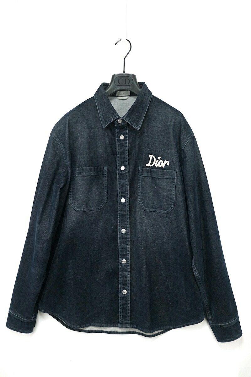 楽天市場】【中古】DIOR22SS デニムシャツジャケット
