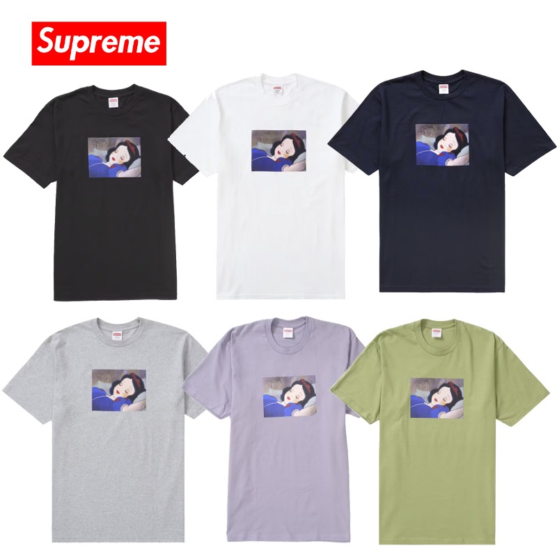 FW24 Supreme Snow White Tee シュプリーム 白いもの 白いこと 白雪姫 プルオーバー  【中古】新古品