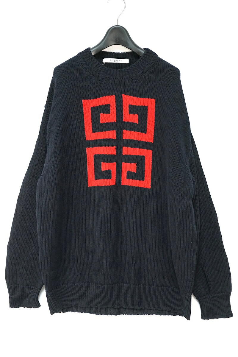 楽天市場】【中古】 Givenchy ジバンシィ ロゴ ニットセーター