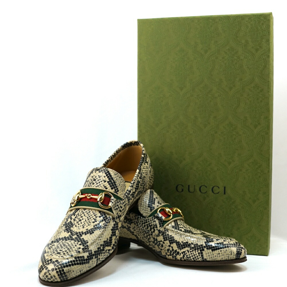 楽天市場】【グッチ】Gucci 20AW ラグソール ビー 刺繍 ホースビット