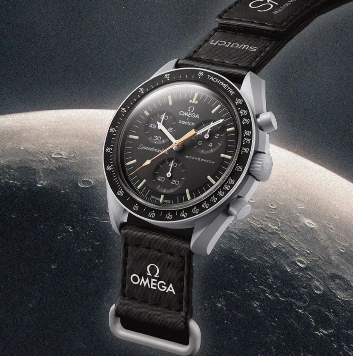 楽天市場】Swatch × Omega Mission to Uranus スウォッチ × オメガ 