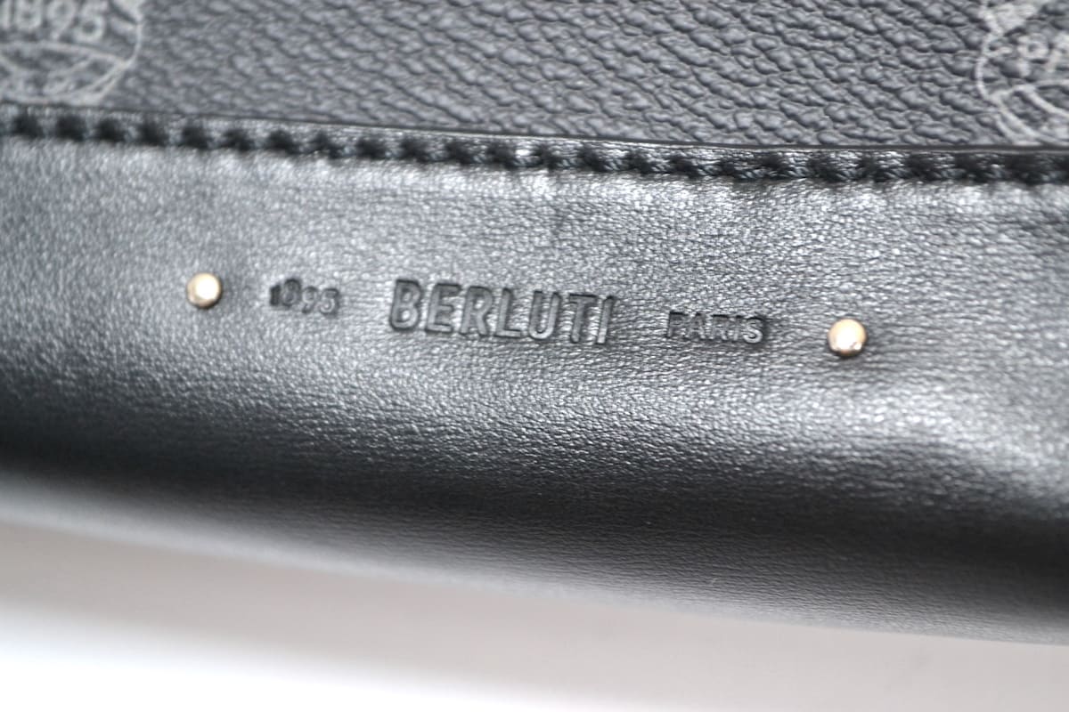 国内定価 18万 20FW BERLUTI Escapade Black ＋ TDM Intenso 