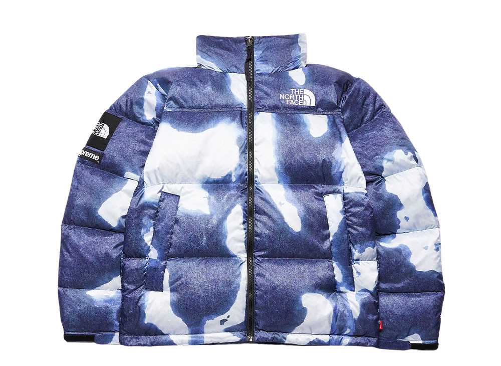 楽天市場】Supreme / The North Face Bleached Denim Print Nuptse