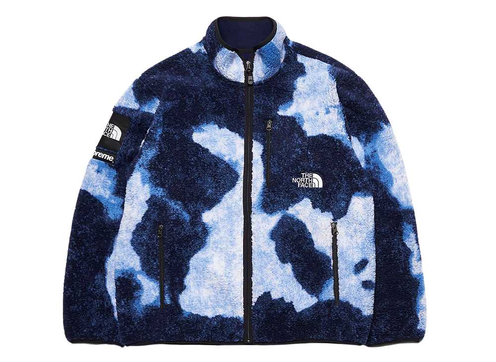 楽天市場】20FW Supreme × The North Face logo hooded fleece jacket