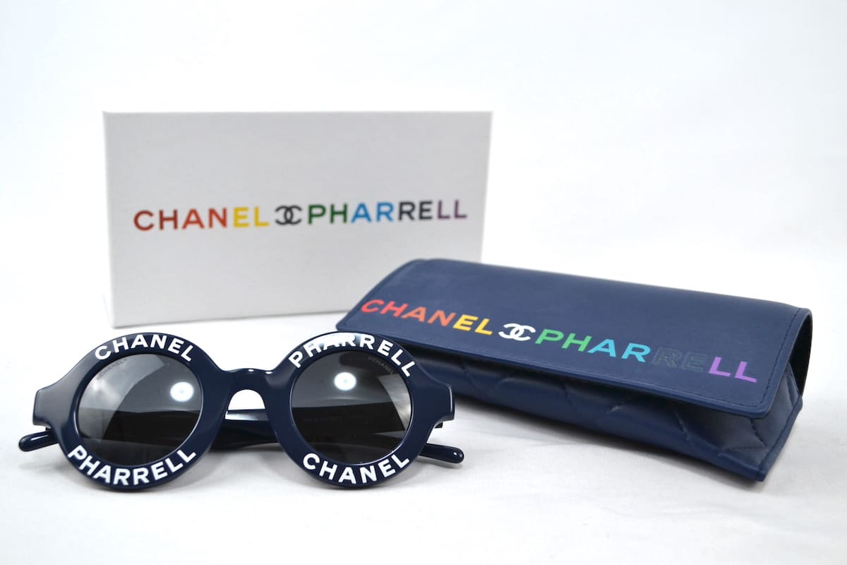 Chanel ネイビーサングラスCH3284-146 ケース、保証カード付き Chanel