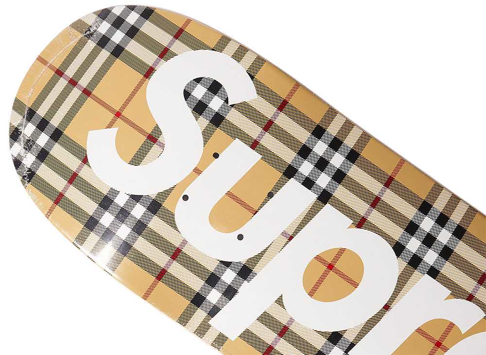 カラー選択可Supreme Burberry Skateboard スケートボード ベージュ