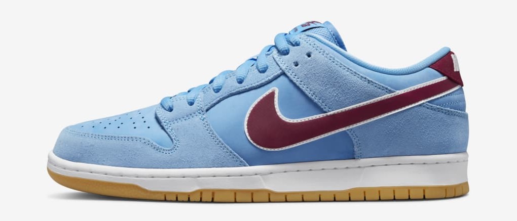 ナイキ SB ダンクロー プロ フィリーズ バラーブルー アンド チームマルーン SB ダンク ロー プロ フィリーズ Nike SB Dunk Low Pro Phillies