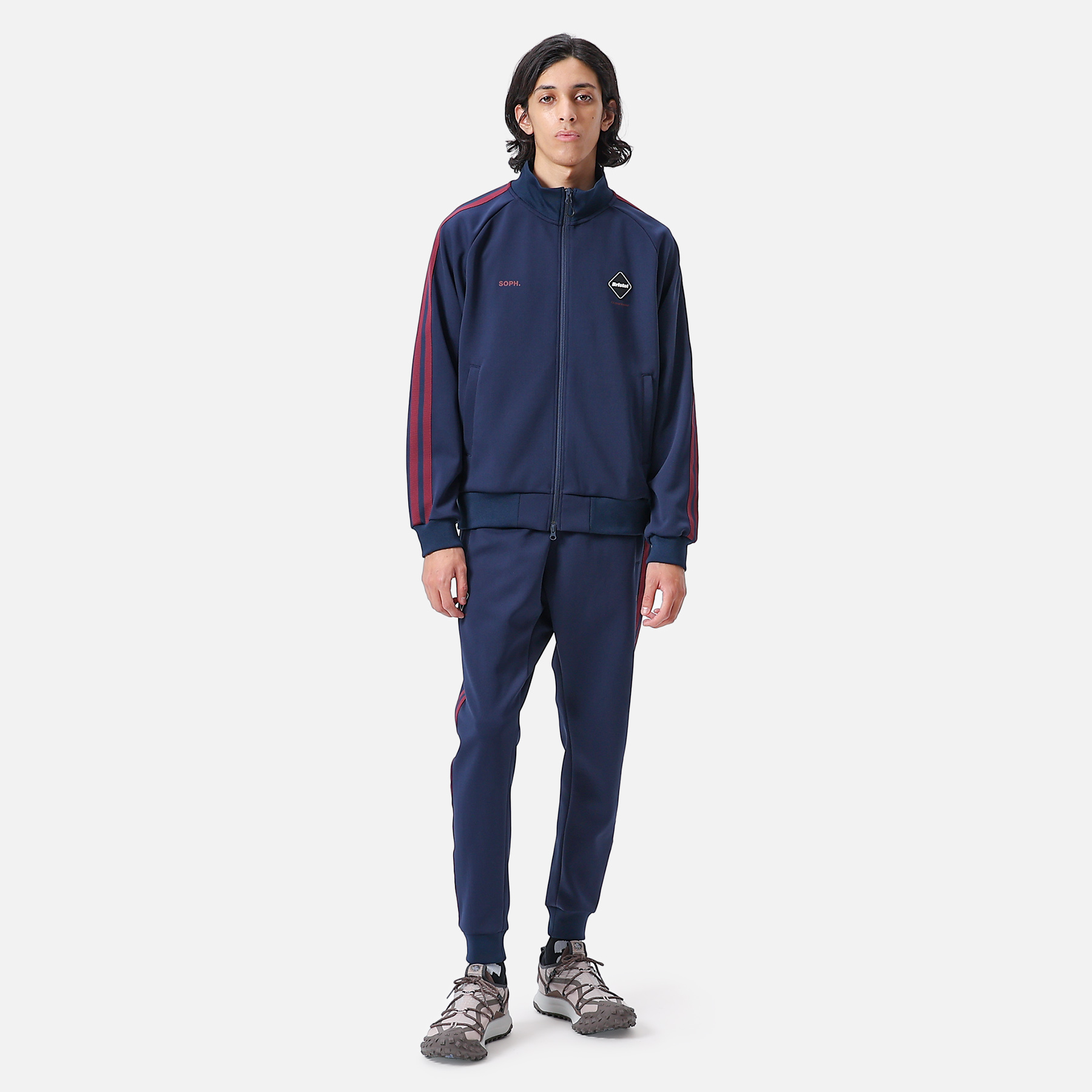 22AW SOPH Bristol ジャケット XL 中古 XL トラック ネイビー TRAINING