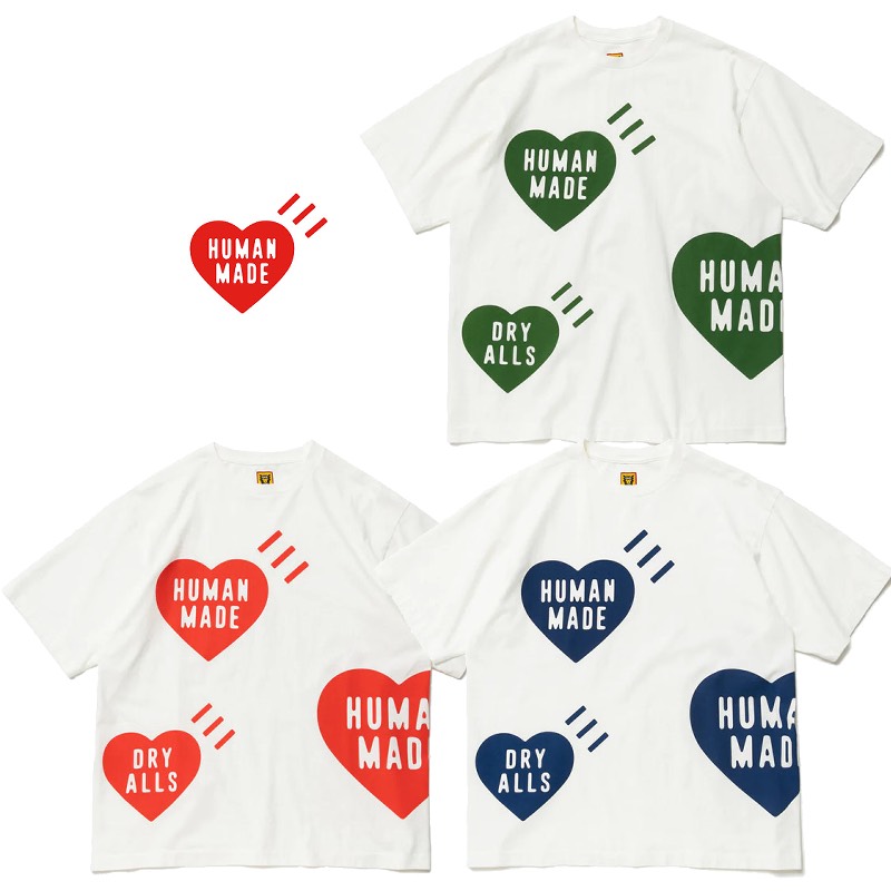 即出荷 サイズ カラー 選択可能HUMAN MADE BIG HEART T-SHIRT