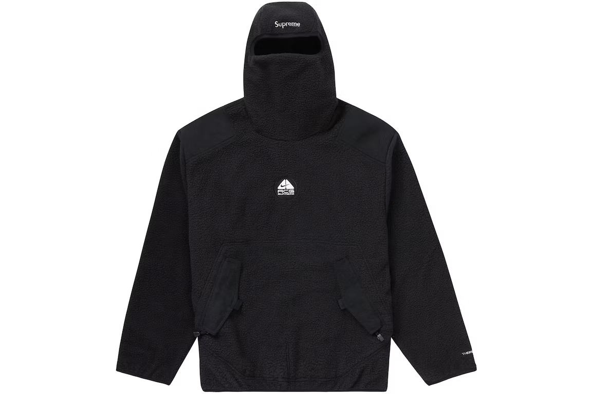 H*m様 ACG Supreme ハイネックジャケット ブラック Supreme Nike ACG Denim pullover XL