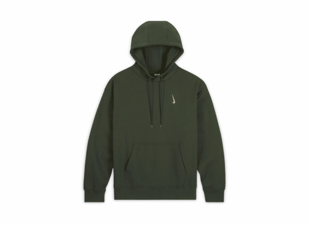 Nike x Billie Fleece Parka  Dark Green ナイキ ビリー フリース パーカー  うす暗い 緑であること DQ7751-355 S M L XL【中古】新古品