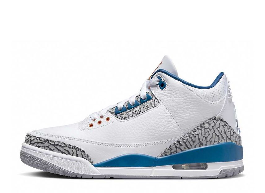 Air Jordan 3 ホワイト/ブルー シューズ エア ジョーダン 3 レトロ OG 'White & Cement Grey &amp