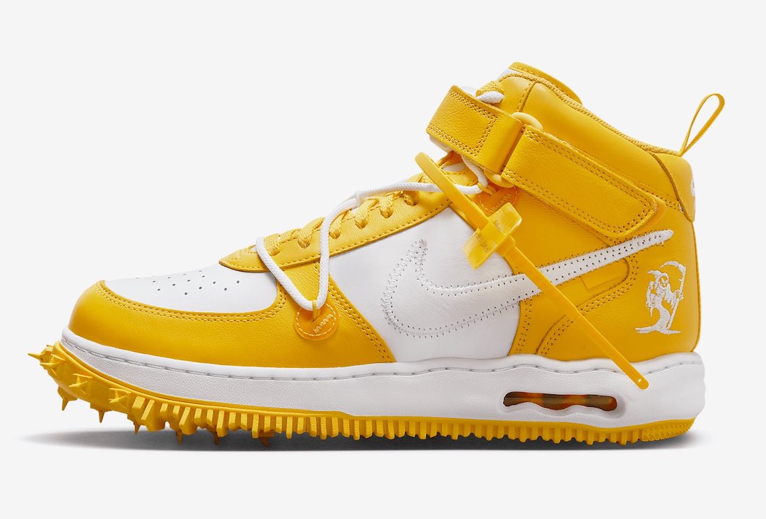 オフホワイト✖ナイキエアフォース1ミッド　グリムリーパー　30cm 1/18発売｜Off-White × Nike Air Force 1 Mid 
