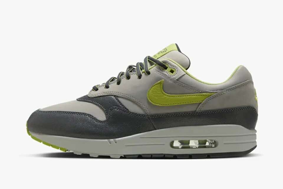 HUF Nike Air Max 1 Anthracite and Medium Grey ハフ ナイキ エア湖マックス1  アンスラサイト アンド ミディアムグレー HF3713-002【中古】新古品