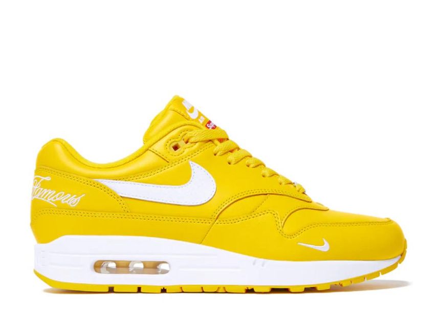 Supreme Nike Air Max 1 '87 SP Yellow SS25 Week4 シュプリーム ナイキ エアマックス1 '87 SP イエロー SS25 ウィーク4 HF8813-700【中古】新古品