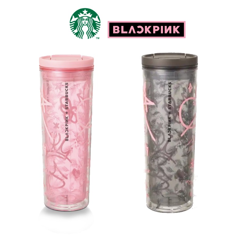 楽天市場】Starbucks Blackpink SS Blackpink water bottle 591ml 
