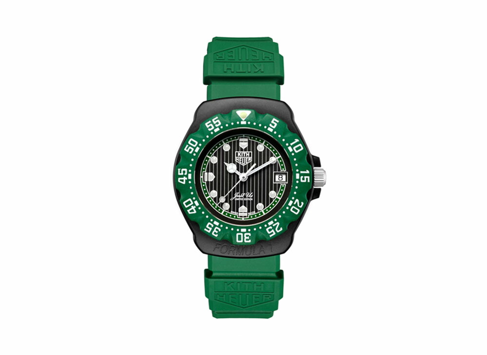 TAG Heuer Kith Formula 1 World Exclusive 825 Green タグホイヤー キス フォーミュラ1 世界限定825 グリーン WA121L.BT0014【中古】新古品|OPINION COSMETIC