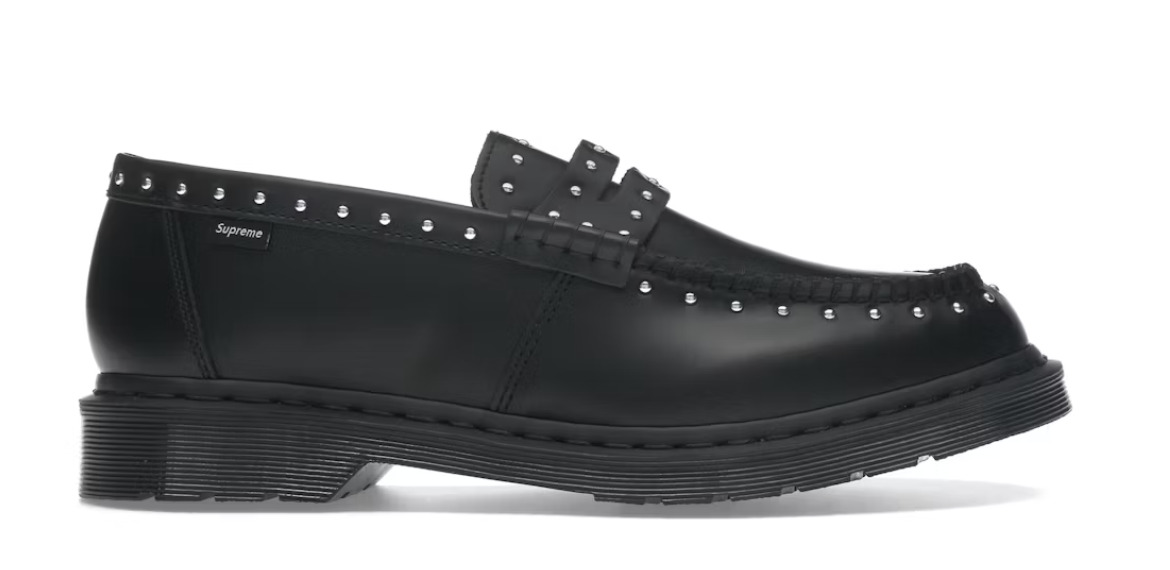 Supreme Dr.Martens Studded Penton Loafer Black 25SS Week 13 シュプリーム ドクターマーチン スタッズ ペントン ローファー ブラック【中古】新古品|OPINION COSMETIC