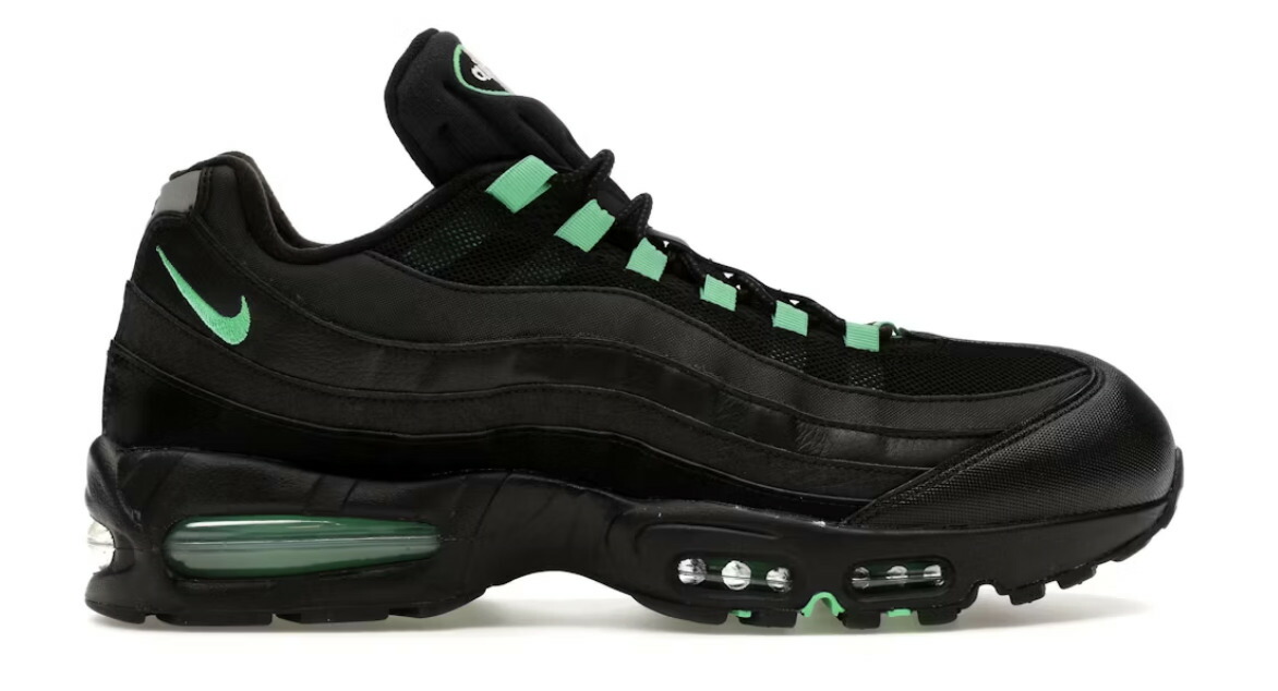 Nike Air Max 95 OG Big Bubble Green Shock ナイキ エア湖マックス95 OG ビッグ砂上の楼閣 緑であることぼうぜん自失 IB1667-002【中古】新古品