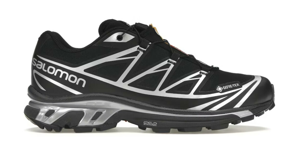 Salomon XT-6 GORE-TEX Black/Footwear Silver サロモン XT-6 ゴアテックス  黒いこと/フットウェアシルバーL47450600【中古】新古品