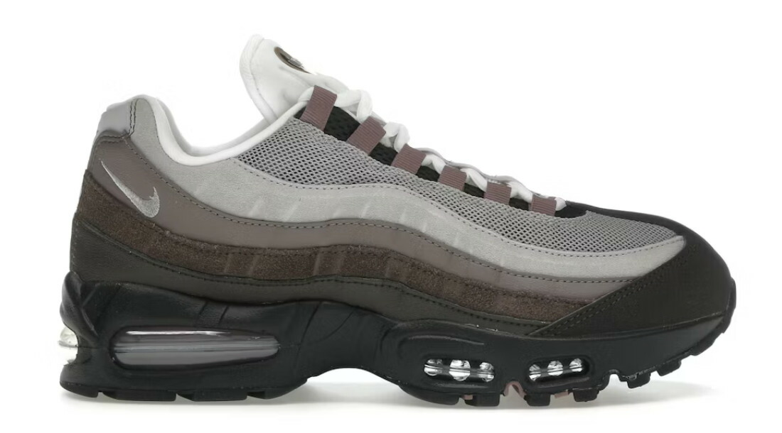 Nike Women\u0027s Air Max 95 OG Big Bubble Velvet Brown ナイキ ウィメンズ エア湖マックス95 OG ビッグ砂上の楼閣 天鵝絨赤銅色 IB6396-200【中古】新古品