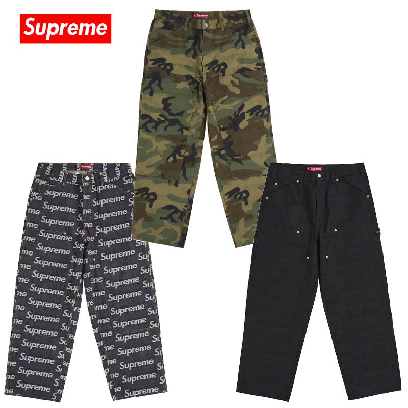 25FW Supreme Jacquard Logos Denim Trucker Jacket シュプリーム ジャカード ロゴ デニム トラッカー ジャケット 【中古】新古品