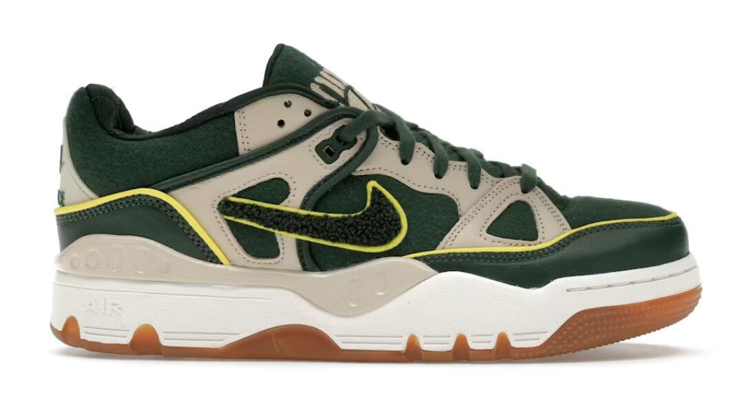 NIGO Nike Air Force 3 Low SP College Forest Green NIGO Heel Logo ニゴー ナイキ 空軍3 置き目 SP カレッジフォレストグリーン NIGO踵ロゴタイプ HV5032-300【中古】新古品