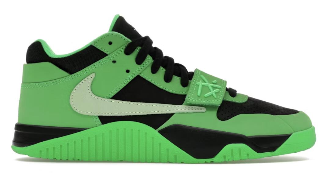 Travis Scott Nike Jordan Jumpman Jack CJ1 T-Rexx Green Spark トラヴィススコット ナイキ ジョーダン ジャンプマンジャック CJ1 T-Rexx グリーンスパーク IM9113-300【中古】新古品