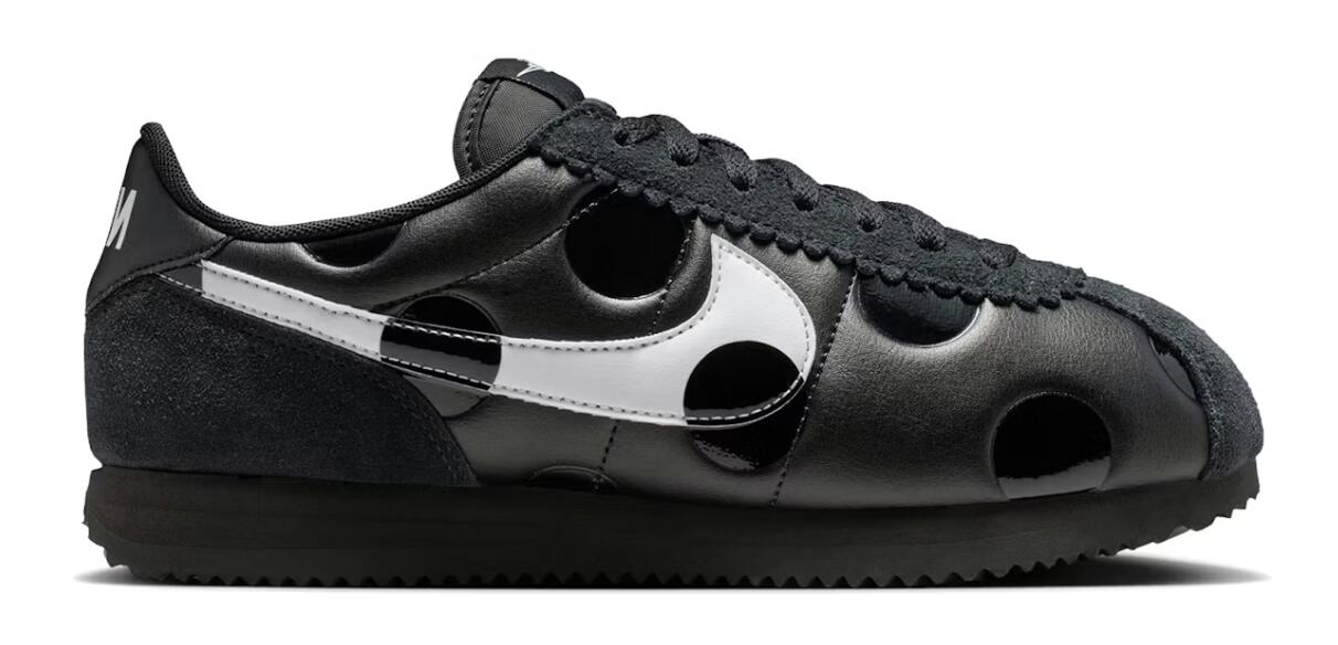 Nike Women\u0027s Cortez Polka Dot/Black/White ナイキ ウィメンズ コルテッツ ポルカ点点/黒いこと/白いこと IR1332-001【中古】新古品